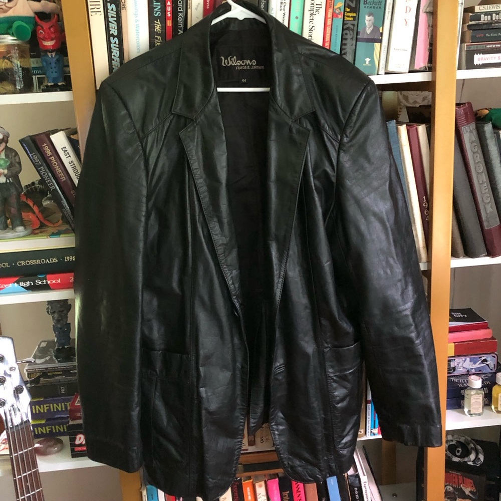 Vintage Wilson’s Black Leather Jacket